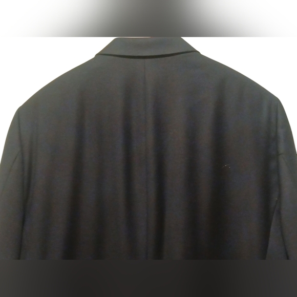Hart Schaffner & Marx - Navy Blue Blazer, Mens 46R,  100% Wool, Single Breast - Picture 10 of 12